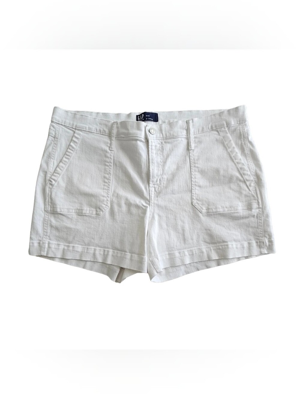 GAP Women's Size 18 White Denim Shorts